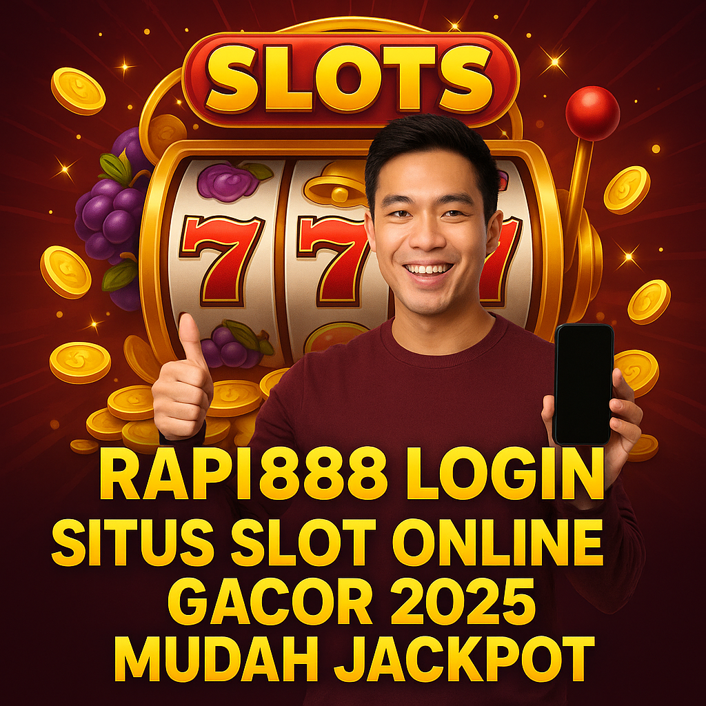 Rapi888 Login – Situs Slot Online Gacor 2025 Mudah Jackpot